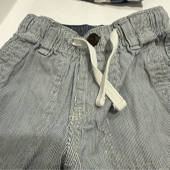 Baby GAP  Gray Pinstripe Shorts Seersucker Size 2T - Picture 6 of 6